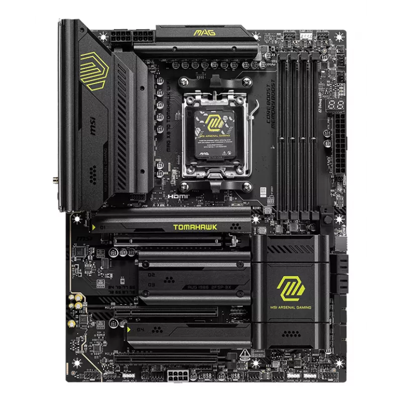 Motherboard MSI MAG X870 TOMAHAWK WIFI — AMD X870, Socket AM5, ATX, DDR5, Wi‑Fi 7, 2,5GbE