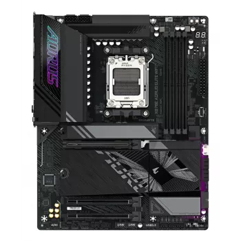 Motherboard GIGABYTE X870E AORUS ELITE WIFI7 ATX, AMD X870E, Socket AM5, DDR5, 4x DIMM, Wi‑Fi 7, 2,5Gb LAN