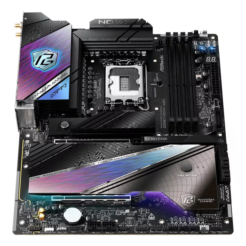 Motherboard ASRock Z890 Nova Wifi LGA1851 Intel Z890 4 x DDR5 1 x HDMI 2.1 TMDS/FRL 8G 2 x Thunderbolt 4 ATX