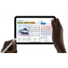 Tablet Apple iPad mini 7.ª geração 8,3 polegadas Wi‑Fi + Cellular 128GB roxo, A17 Pro, 2266×1488 LED