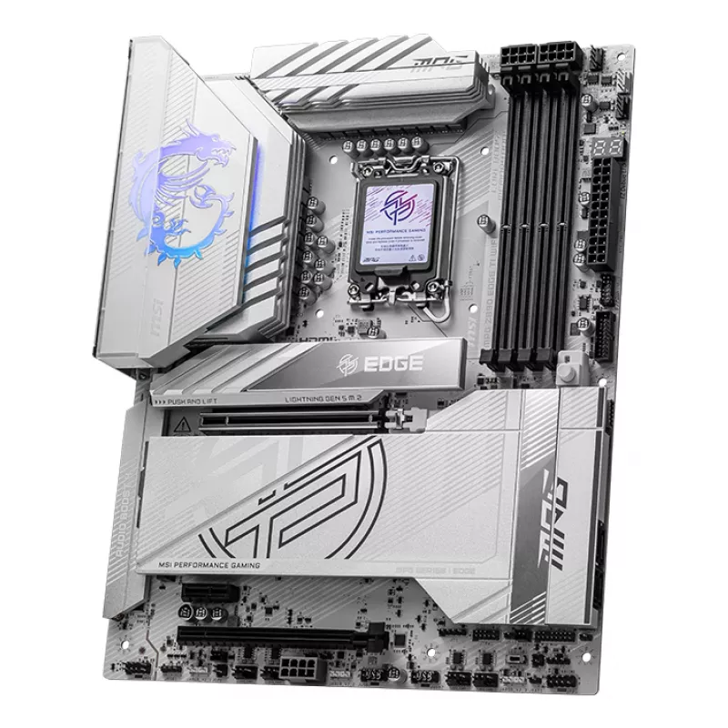 Motherboard MSI MPG Z890 EDGE TI WIFI Intel Z890 LGA 1851 (Socket V1) ATX