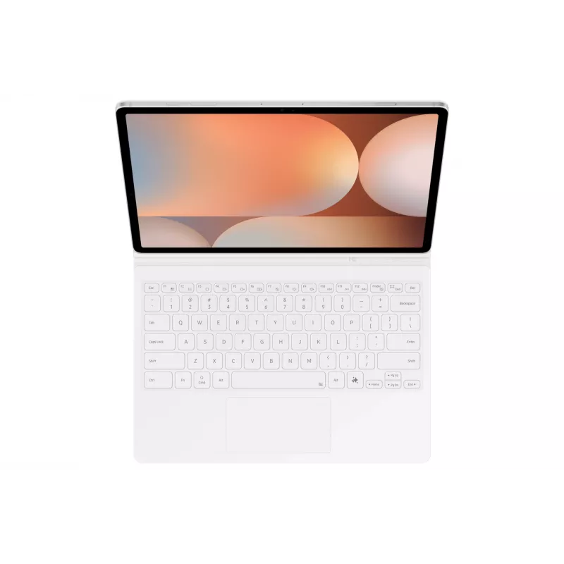 Samsung EF-DX825 QWERTZ alemão Pogo Pin branco