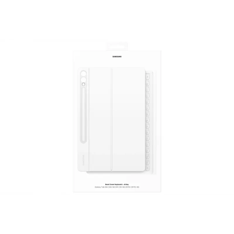 Samsung EF-DX825 QWERTZ alemão Pogo Pin branco