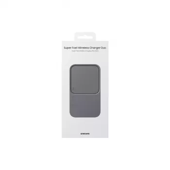 Carregador sem fios Samsung EP-P5400, 15 W, cinzento, carregador USB para interiores, compatível com auscultadores, smartphones e smartwatches