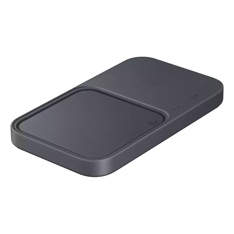Carregador sem fios Samsung EP-P5400, 15 W, cinzento, carregador USB para interiores, compatível com auscultadores, smartphones e smartwatches