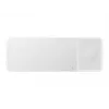 Carregador sem fios Samsung Trio auscultadores, smartphone, smartwatch branco USB carregamento sem fios carregamento rápido interior