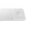 Carregador sem fios Samsung Trio auscultadores, smartphone, smartwatch branco USB carregamento sem fios carregamento rápido interior