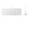 Carregador sem fios Samsung Trio auscultadores, smartphone, smartwatch branco USB carregamento sem fios carregamento rápido interior
