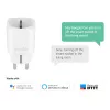 Hombli HBSS-0109 tomada inteligente EU, Wi-Fi, para interior, branca, de plástico