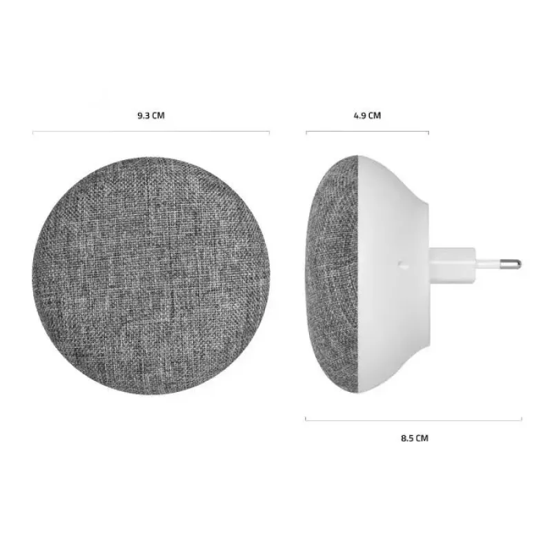Campainha inteligente Hombli Pack preto branco IP65 sem fios 1080p