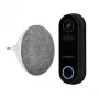 Campainha inteligente Hombli Pack preto branco IP65 sem fios 1080p