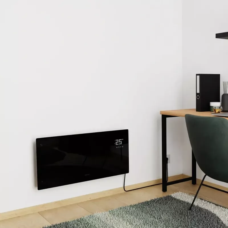 Aquecedor elétrico Hombli HBCH-0300 interior preto 2000 W aquecedor elétrico convector