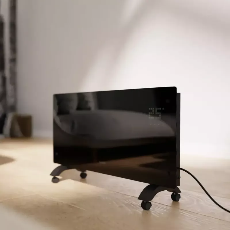 Aquecedor elétrico Hombli HBCH-0300 interior preto 2000 W aquecedor elétrico convector