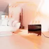 Aquecedor elétrico Hombli HBCH-0300 interior preto 2000 W aquecedor elétrico convector