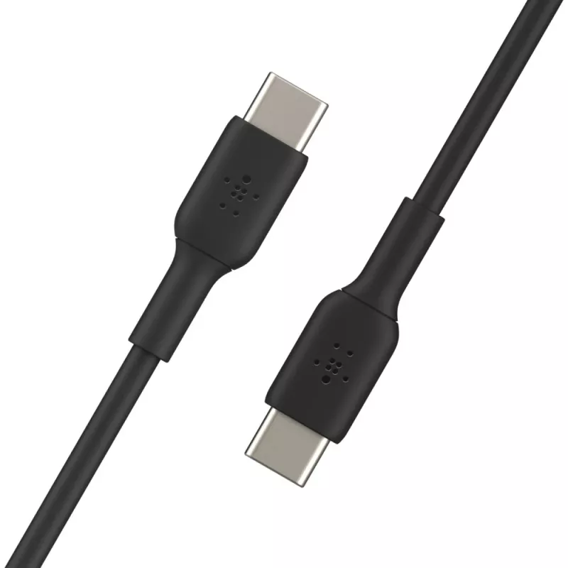 Cabo USB-C para USB-C BELKIN 1 m preto