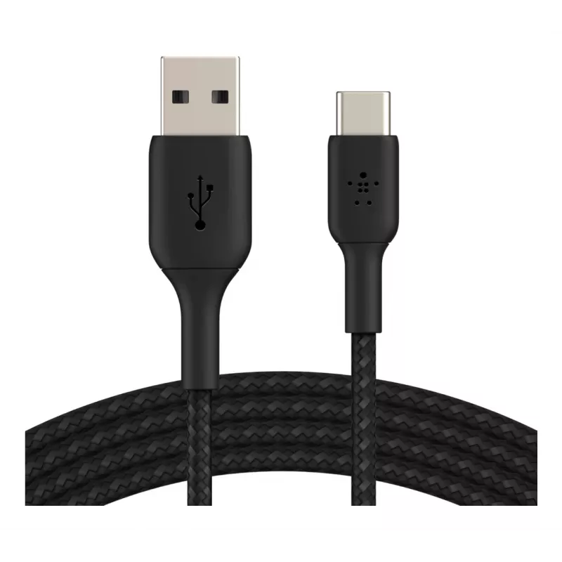 Cabo USB Belkin CAB002BT1MBK 1 m USB-A para USB-C preto