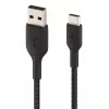 Cabo USB Belkin CAB002BT1MBK 1 m USB-A para USB-C preto