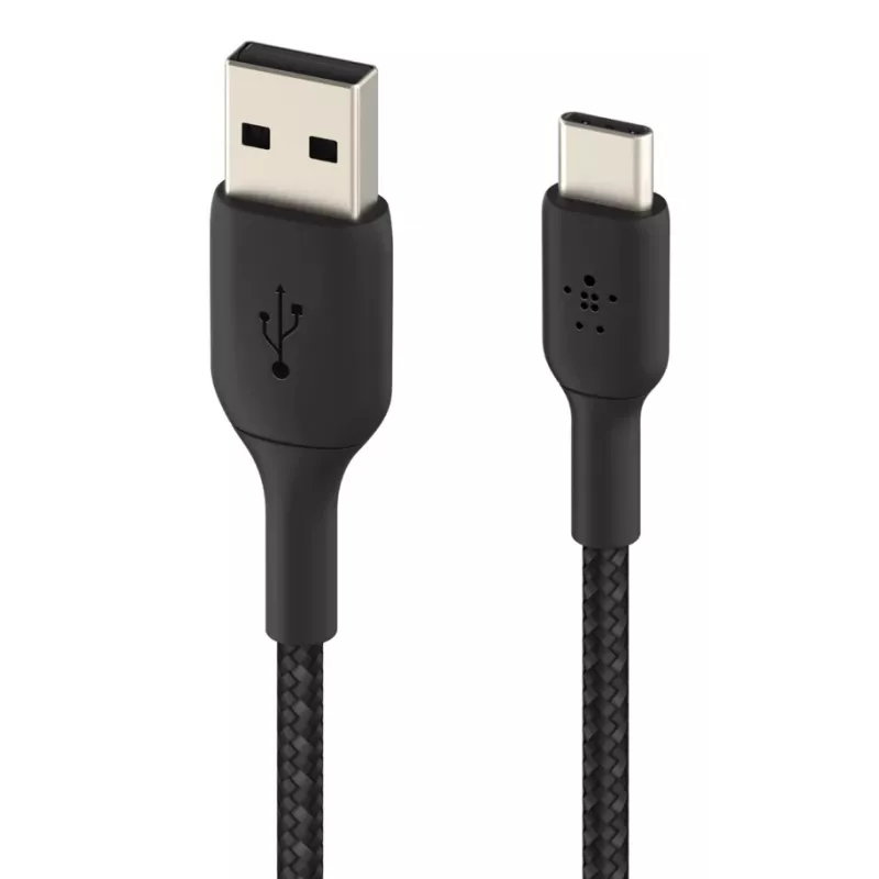 Cabo USB Belkin CAB002BT1MBK 1 m USB-A para USB-C preto