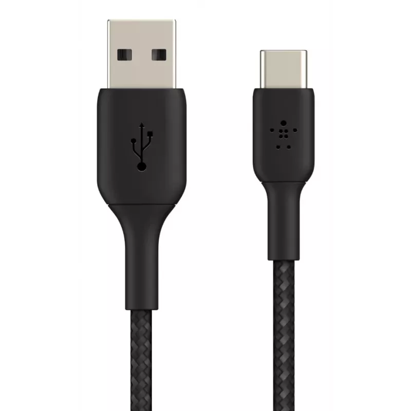Cabo USB Belkin CAB002BT1MBK 1 m USB-A para USB-C preto