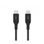 Cabo USB Belkin - Boostcharge - cabo USB-C para USB-C 240 W - 1 m - preto