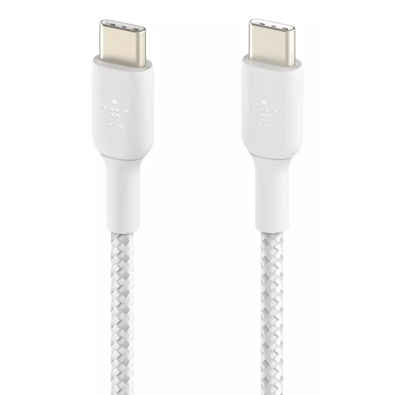 Cabo USB Belkin CAB004BT1MWH2PK USB 2.0 1 m USB C branco