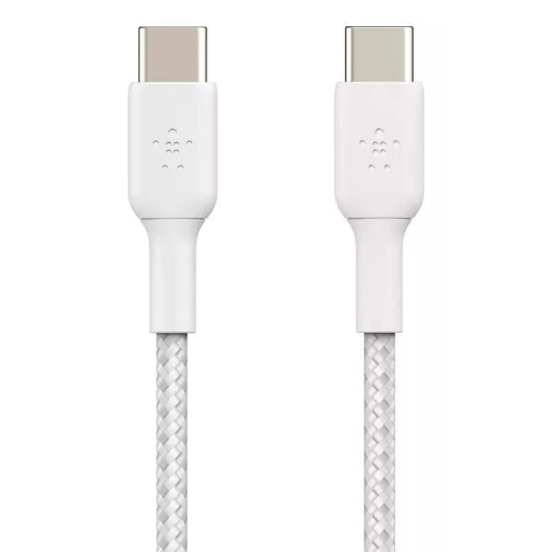 Cabo USB Belkin CAB004BT1MWH2PK USB 2.0 1 m USB C branco