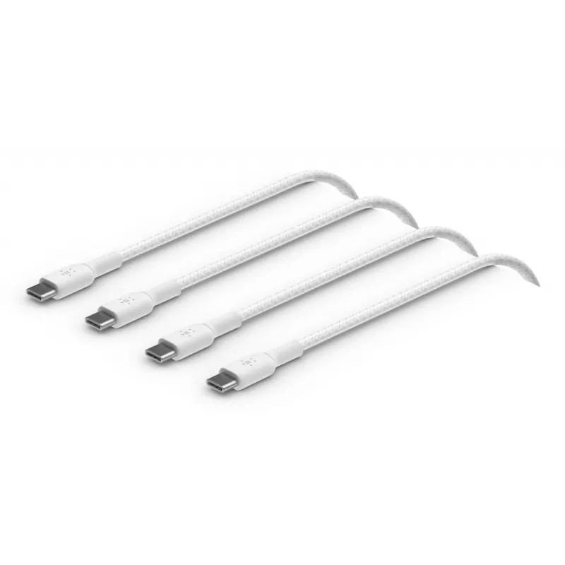 Cabo USB Belkin CAB004BT1MWH2PK USB 2.0 1 m USB C branco