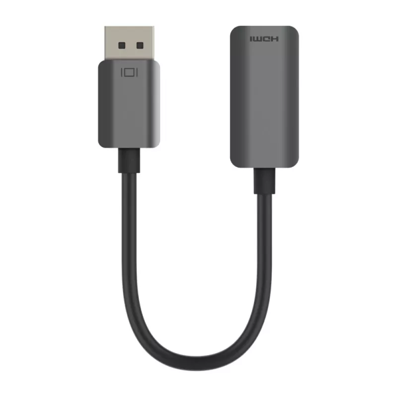 Adaptador Belkin DisplayPort para HDMI 4K HDR preto/cinzento