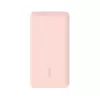 BELKIN Power Bank 10k mAh USB-C/USB-A 15W – rosa