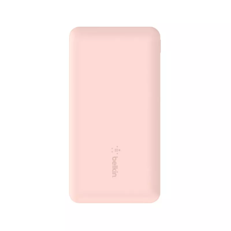 BELKIN Power Bank 10k mAh USB-C/USB-A 15W – rosa