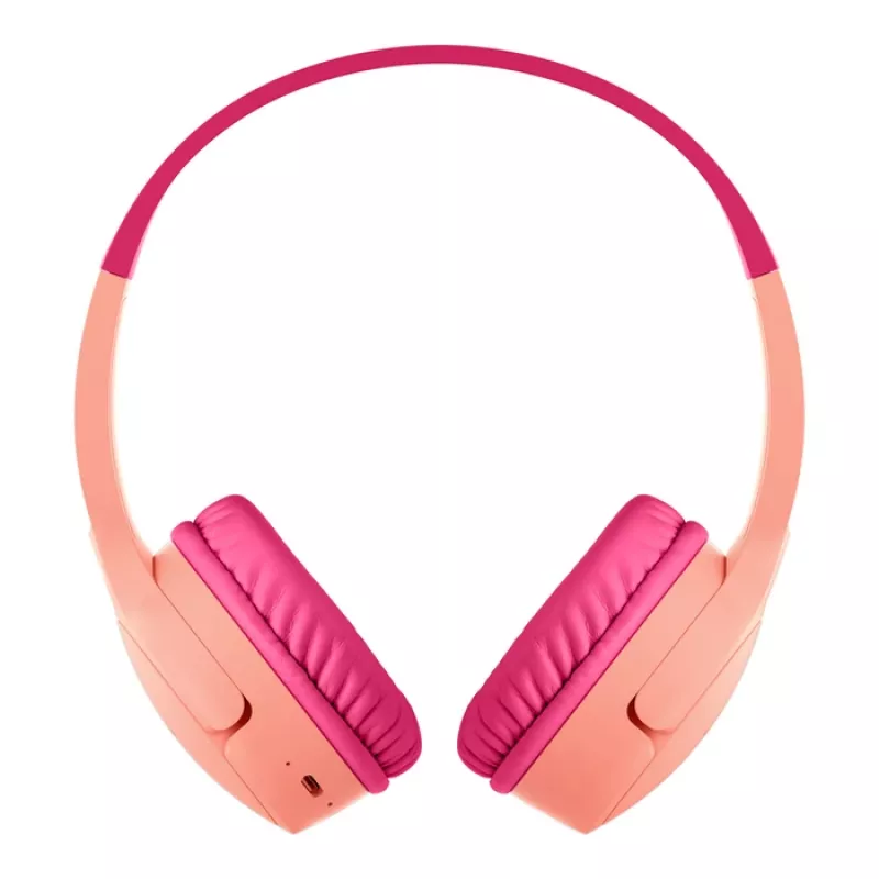 Auscultadores Belkin Kids - Soundform Kids - estéreo - rosa