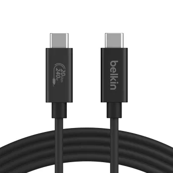 Cabo USB Belkin INZ004BT2MBK USB4 Gen 2x2 2 m USB-C preto