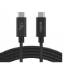 Cabo USB Belkin INZ004BT2MBK USB4 Gen 2x2 2 m USB-C preto