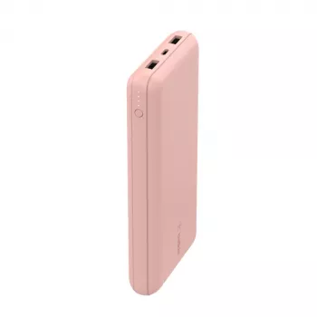 Power bank Belkin 20k USB-A e USB-C 15 W rosa
