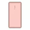 Power bank Belkin 20k USB-A e USB-C 15 W rosa