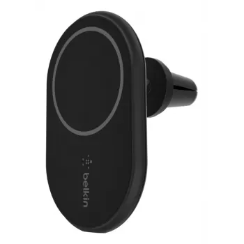 Carregador móvel Belkin WIC004BTBK-NC para automóvel sem fios carregamento rápido preto