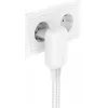 Carregador de parede BELKIN - Boostcharge - Carregador USB-C de 3 portas - Com PPS 67W - branco
