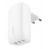 Carregador de parede BELKIN - Boostcharge - Carregador USB-C de 3 portas - Com PPS 67W - branco