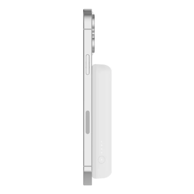 Power bank magnética sem fios Belkin 5000 mAh branca
