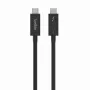 Cabo Belkin Thunderbolt 4 USB-C preto USB-C 40 Gbit/s 100W Active 2m