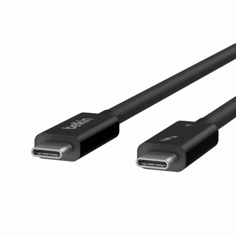 Cabo Belkin Thunderbolt 4 USB-C preto USB-C 40 Gbit/s 100W Active 2m