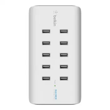 Carregador para interiores Belkin Rockstar universal branco AC