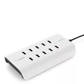 Carregador para interiores Belkin Rockstar universal branco AC