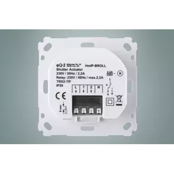 Transmissor Homematic IP HmIP-BROLL branco