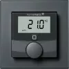 Termostato de parede HomeMatic HmIP-BWTH-A Antracite 230V — Regulador de temperatura ambiente, alimentado por rede