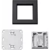 Interruptor de luz Homematic IP 159881A0 — antracite, controlo por botões, Pilha (AAA), IP20, 86×86×19 mm