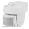 Detetor de movimento exterior Homematic IP HmIP-SMO-2 com sensor de luminosidade, sem fios, alimentado por pilhas