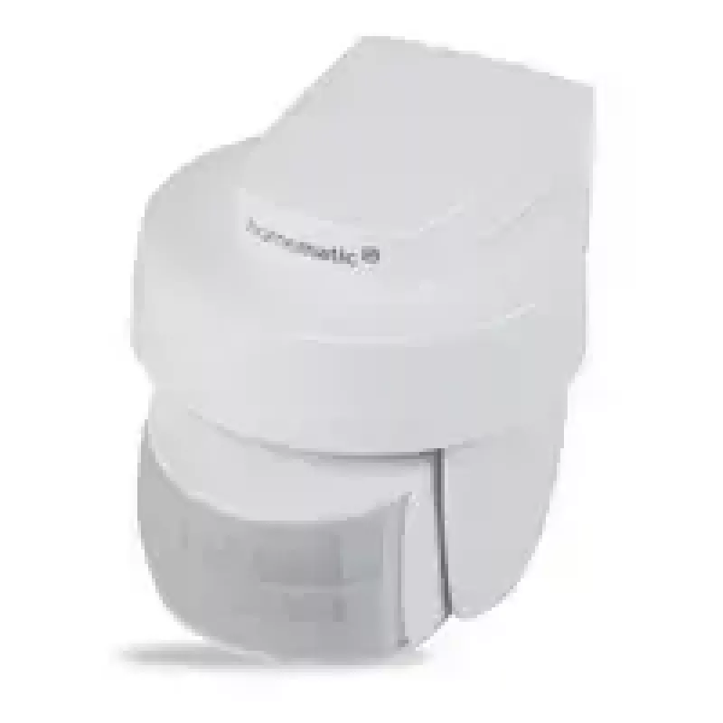 Detetor de movimento exterior Homematic IP HmIP-SMO-2 com sensor de luminosidade, sem fios, alimentado por pilhas