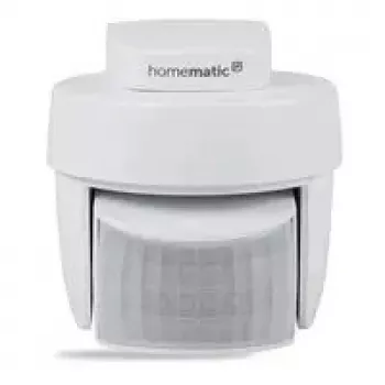 Detetor de movimento exterior Homematic IP HmIP-SMO-2 com sensor de luminosidade, sem fios, alimentado por pilhas