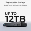 Reolink NVS8-8MB4 (PS4KB01-8) kit de videovigilância PoE, NVR de 8 canais com HDD de 2 TB + 4 câmaras, 8 MP 4K (3840x2160)